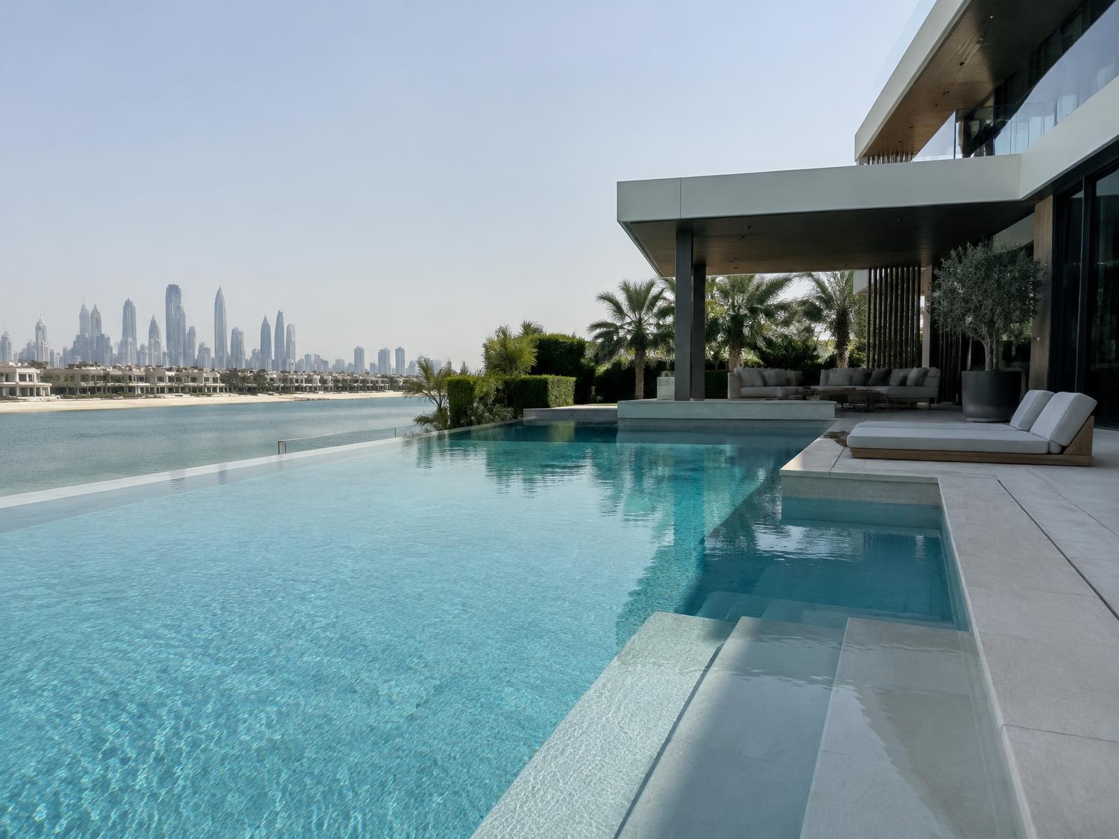 Infinity & Overflow Pools in Dubai